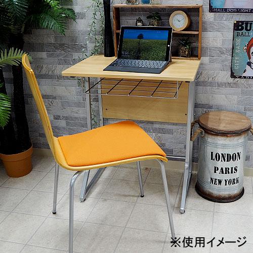 法人送料無料 学習机セット デスク 机 椅子 イス スタッキングチェア パソコンデスク おしゃれ コンパクト シンプル ラック 省スペース YTH-14246S_6
