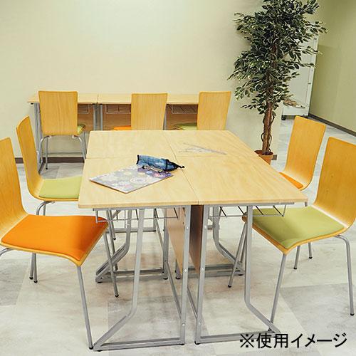 法人送料無料 学習机セット デスク 机 椅子 イス スタッキングチェア パソコンデスク おしゃれ コンパクト シンプル ラック 省スペース YTH-14246S_9