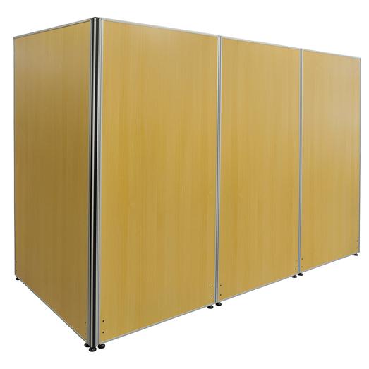 ついたて　３つ折り 有孔吸音パーテーション APシリーズ 幅900 奥行36 高さ1202 TS-APY1209