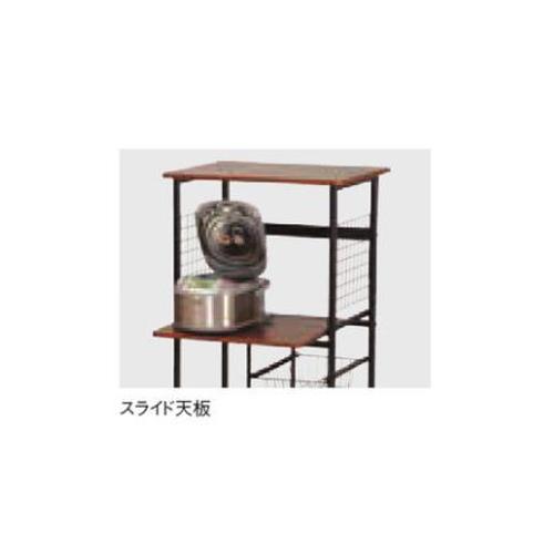 法人送料無料  レンジ台 キッチンラック 炊飯器ラック レンジボード キッチン収納 スチールラック レンジ収納 台所 キッチン シンプル おしゃれ KR-600の画像