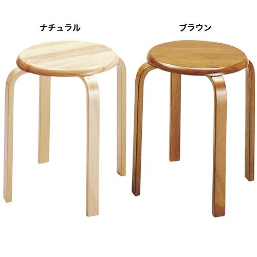 法人送料無料   丸椅子 6脚セット 木製 スツール スタッキングチェア 丸イス スタック チェア イス 北欧 おしゃれ 円形 受付 食堂 会議用 打合せ W-1030S_1