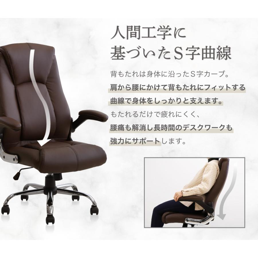 LOOKIT デスクチェア LOOKIT（ルキット） オフィスチェア エグゼクティブチェア 肘付き