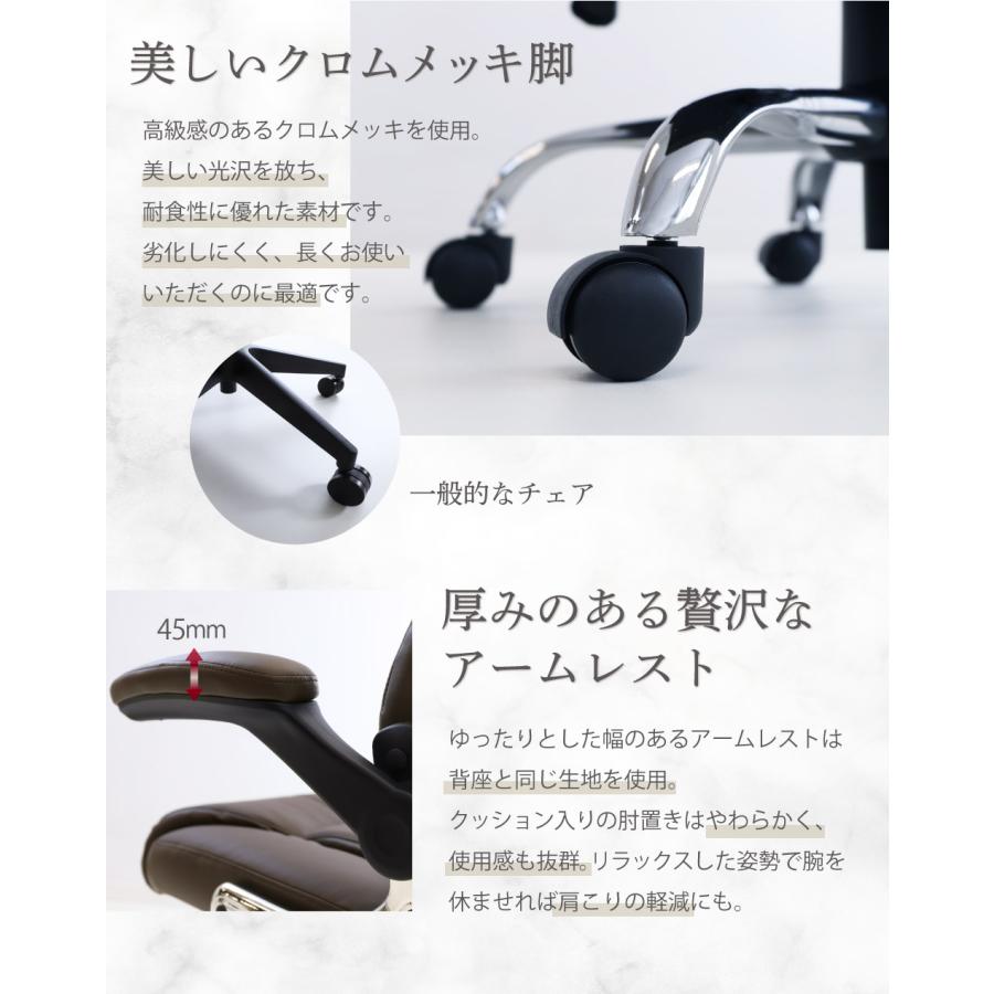 LOOKIT（ルキット） オフィスチェア エグゼクティブチェア 肘付き