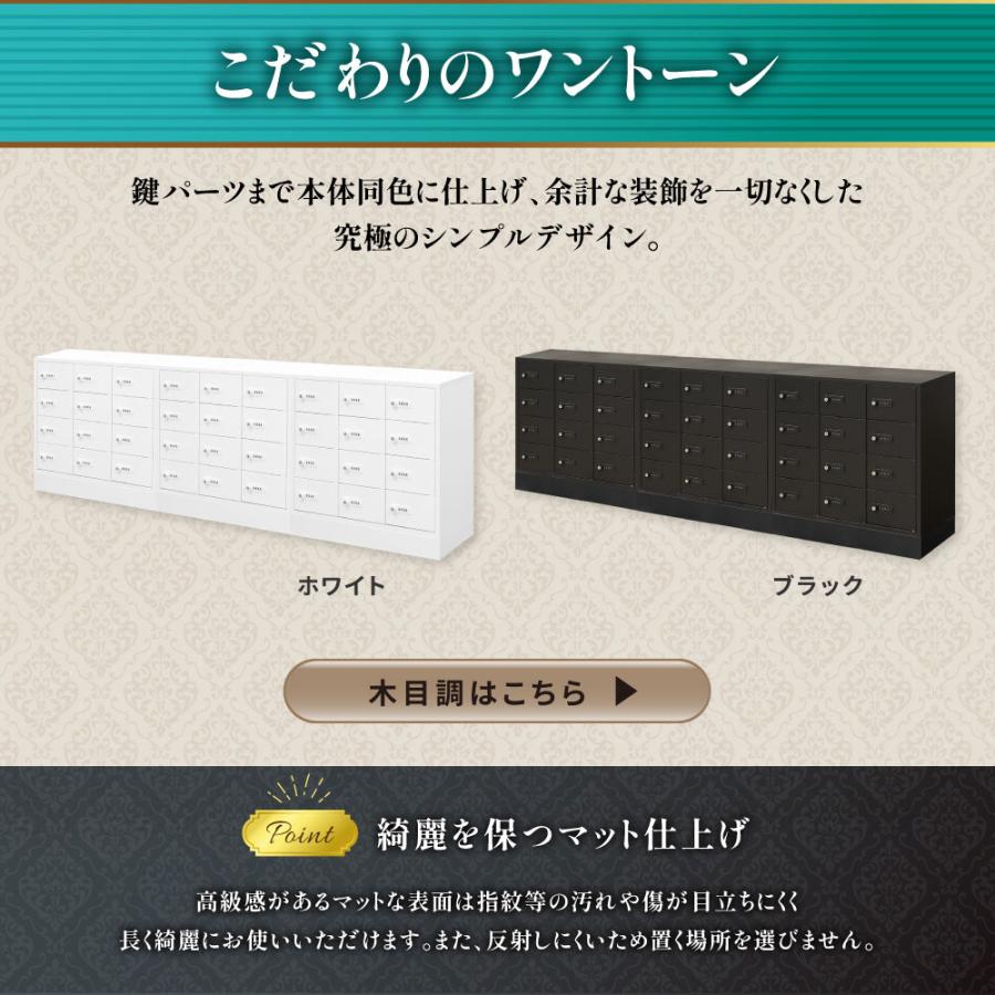 ロッカー セット 貴重品 収納 ボックス ダイヤル錠 36人用 金庫 キャビネット 貴重品ロッカー 貴重品入れ ホテル セキュリティ 鍵 連結 オフィス NSAFE-94-2の画像
