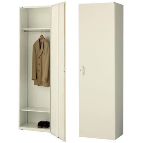 片開きロッカー 制服 店舗家具 スーツ キャビネット オフィスユニット 壁面収納庫 システム収納 壁面ユニット 保管庫 QUWALL クウォール RW45-21L60の画像