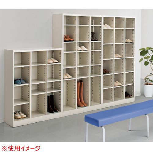 シューズボックス 9人用 3列3段 ロッカー スチールロッカー シューズロッカー 日本製 完成品 オフィス 玄関収納 靴入れ 靴収納 靴箱 収納ラック 公共施設 SBK-9_2