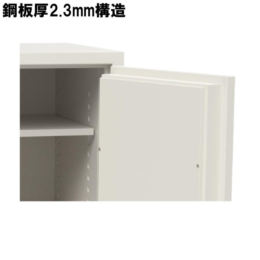 搬入設置 スチール書庫 エーコー テンキー式 40L 保管庫 収納庫 キャビネット 防盗 貴重品 小型 セキュリティ 収納 防犯 安全性 オフィス シンプル LK-SS-PK_5