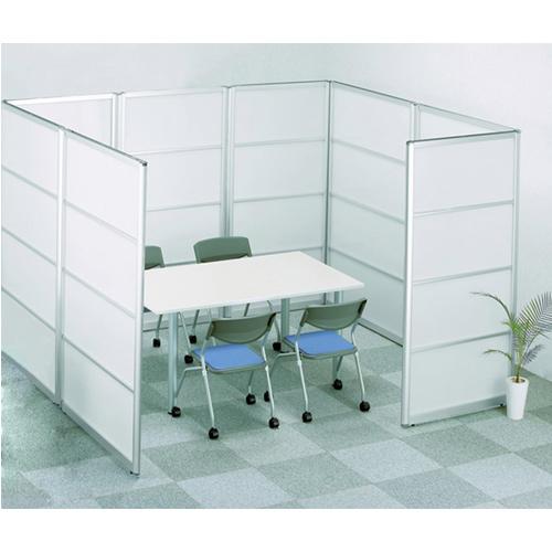 法人限定 パーテーション 幅1200×高さ1374mm パーティション パネル 間仕切り オフィス 会社 アルミ アルミパーテーション ローパーティション 衝立 PX-1214