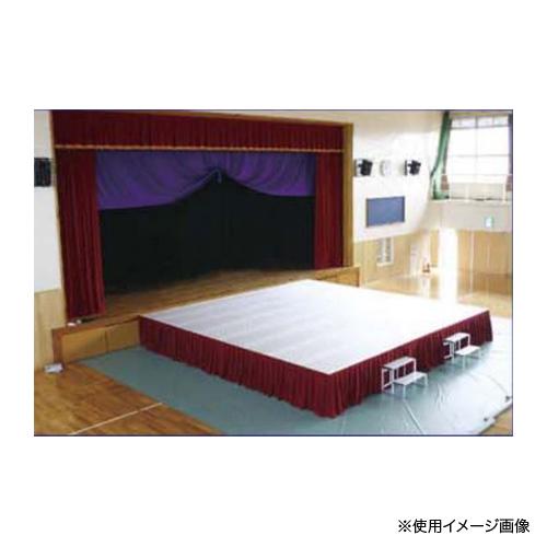 ステップ 2段 オプション 昇降用階段 折りたたみ式アルミ製ステージ用 階段 コンサート 学芸会 発表会 イベント 舞台用階段 備品 設備 SYS2 | ブランド登録なし | 01