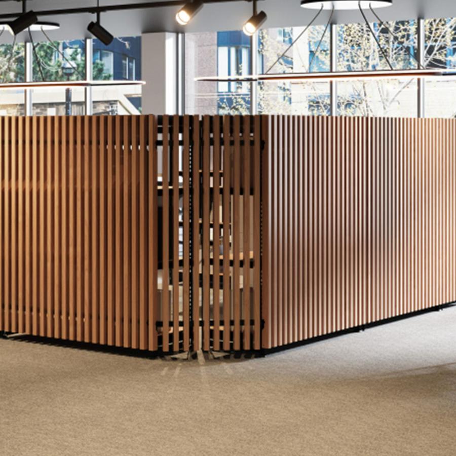 設置無料 格子 高さ100cm用 45度 間仕切り パーテーション 衝立