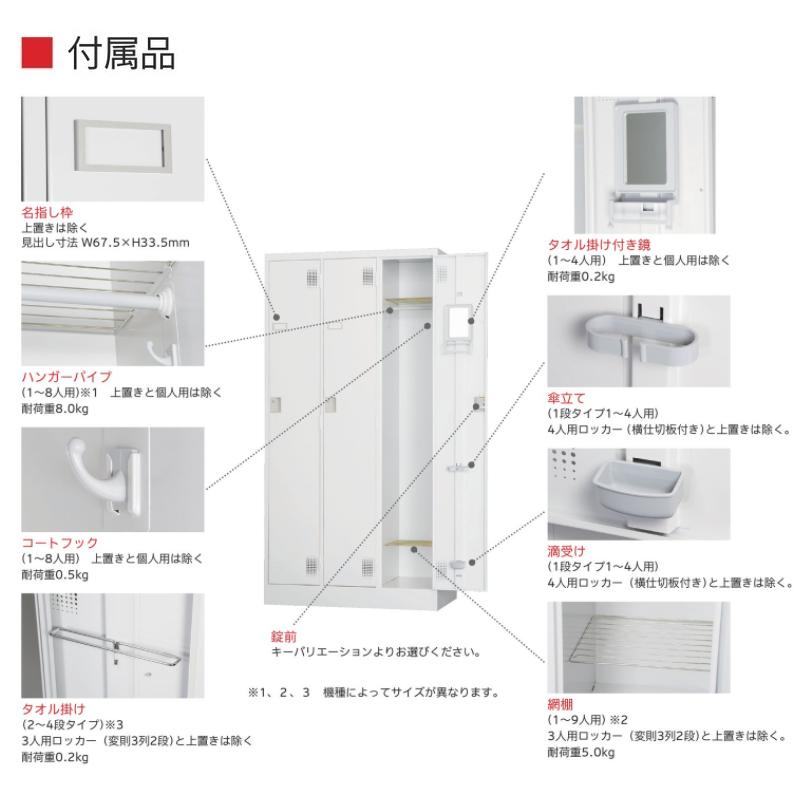 設置無料  ロッカー 2人用 ワイド シリンダー錠 マットブラック スチールロッカー 更衣ロッカー かぎ付き オフィス収納 二人用 2人用ロッカー 黒 TLK-S2W-MB｜lookit｜05