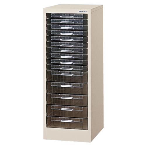 法人限定 レターケース B4 浅型・深型 15段 パステルケース 引出し収納