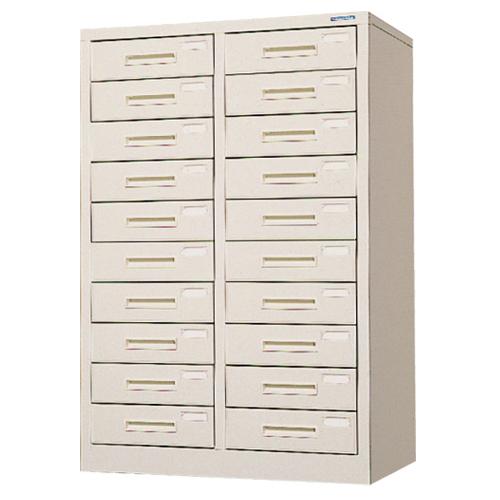 法人限定 レターケース A4 深型 2列10段 引出し収納庫 備品収納 部品