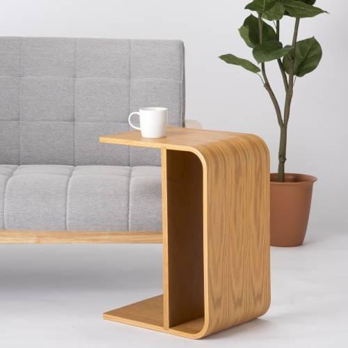 サイドテーブル ナイトテーブル 幅55×奥行30×高さ40cm 3Way ソファ