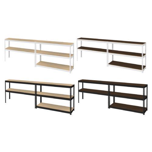 シェルフ 5段 幅1210×奥行410×高さ1800mm スチールラック メタル