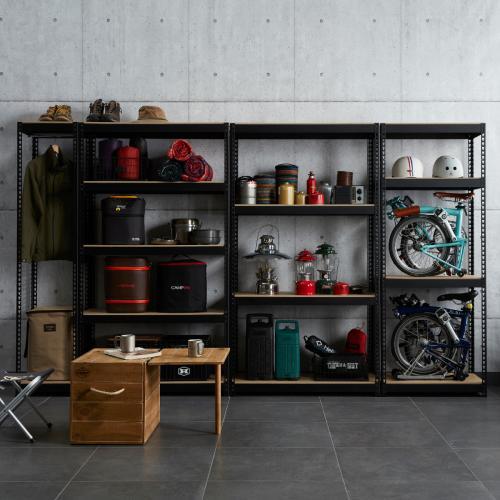 シェルフ 5段 幅1210×奥行410×高さ1800mm スチールラック メタル