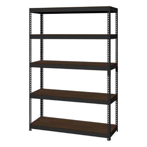 シェルフ 5段 幅1210×奥行410×高さ1800mm スチールラック メタル