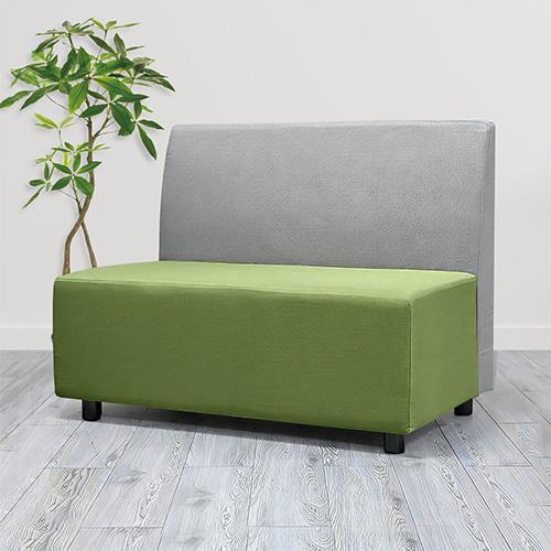 ロビーチェア 外向き ストレート 8台セット ランドタイプ 背付き