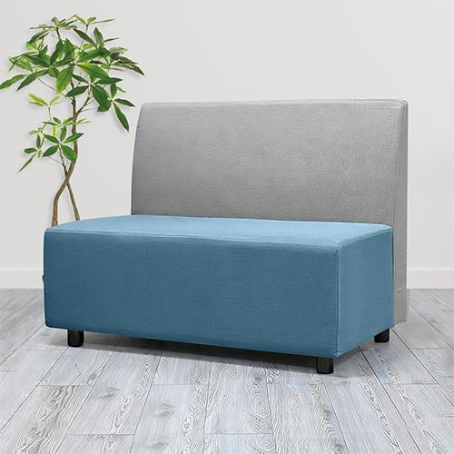 ロビーチェア 外向き ストレート 8台セット ランドタイプ 背付き