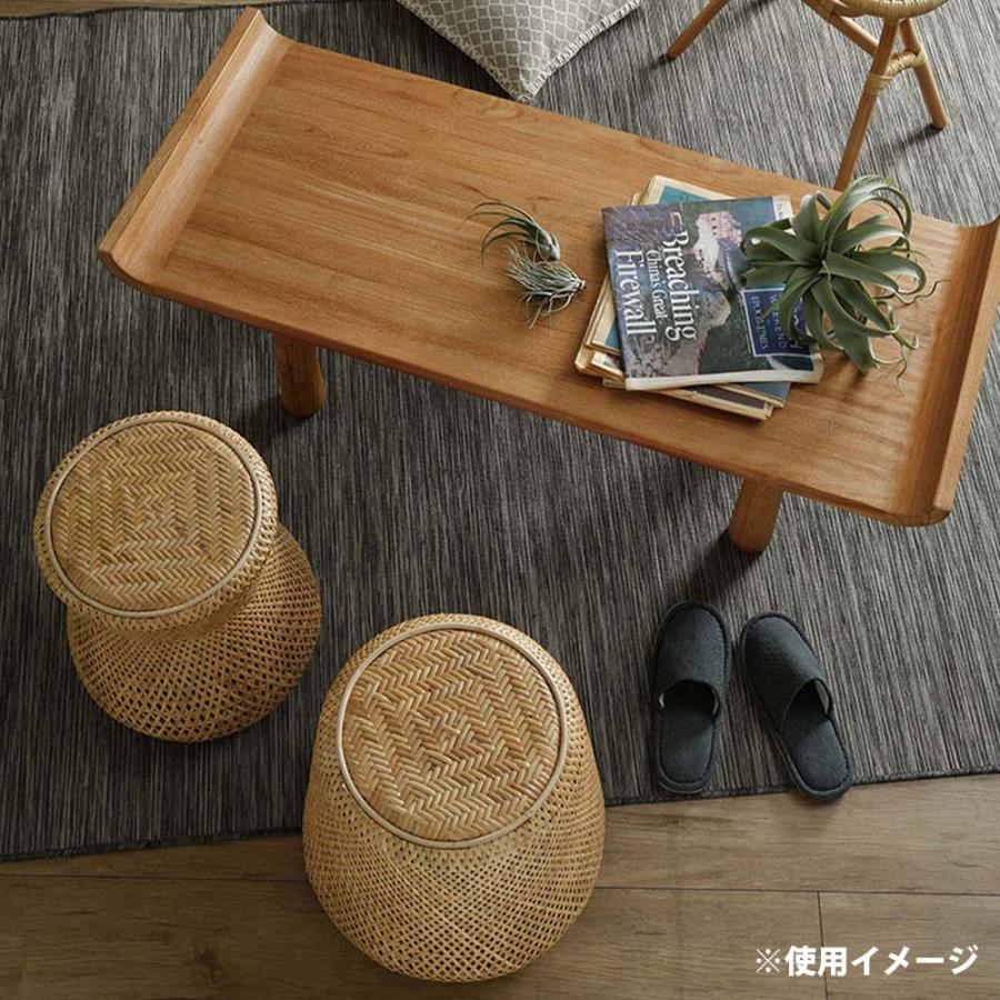 スツール ラタン 丸型 直径40×高さ44cm チェア 椅子 籐 腰掛け