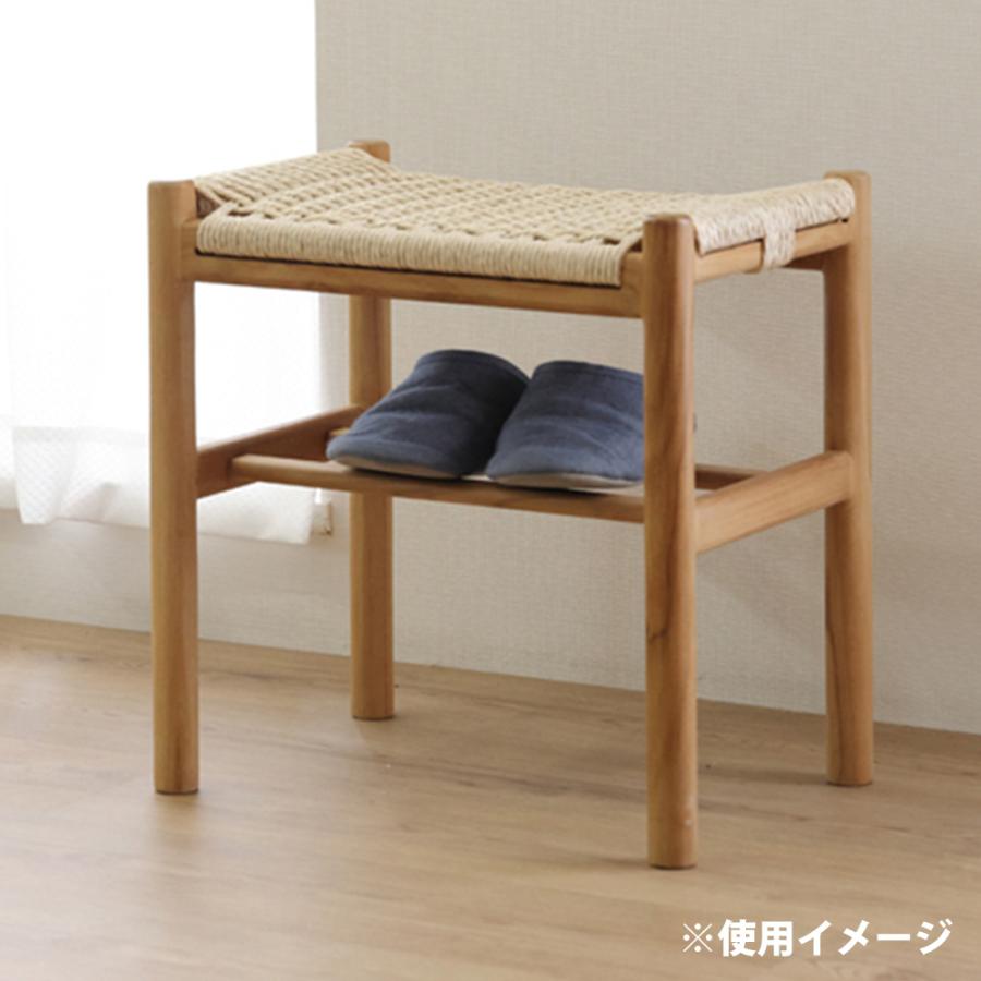 スツール 収納 脚付き 木製 座面高45cm ダイニングチェア 椅子 腰掛け