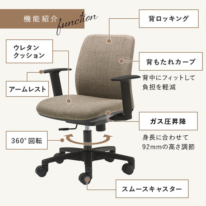 オカムラ デスクチェア ノーム(肘パーツ付) ノーム（オカムラ） オカムラ チェア ノームチェア norm 可動肘付き