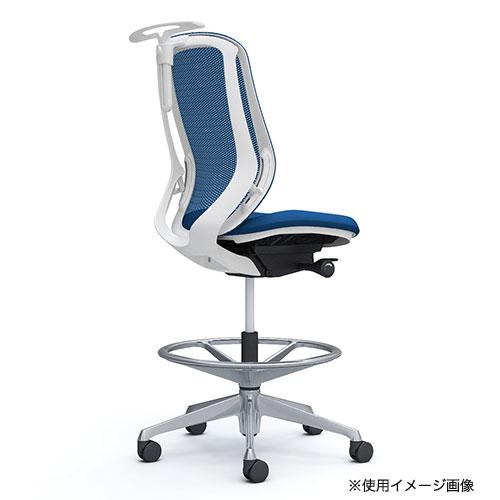 取付無料！オカムラ シルフィー ロイヤルブルーメッシュ