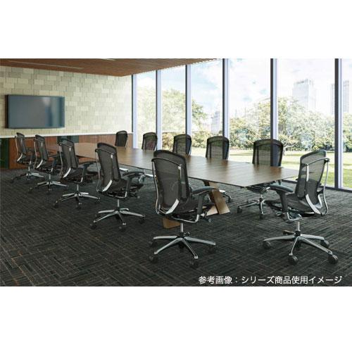 コンテッサ セコンダ オカムラ 固定肘 座革 ハイバック 5本脚 ポリッシュフレーム ブラックボディ オフィスチェア デスクチェア 椅子 CC43XR-FPT CC43BR-FPT_6