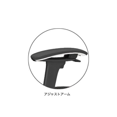 コンテッサ セコンダ オカムラ ハイチェア 可動肘 座クッション オフィスチェア デスクチェア スタンディングデスク用椅子 カウンターチェア 岡村製作所 CC83HRの画像