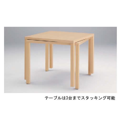 ミーティングテーブル オカムラ 幅180×奥行90cm 木脚 会議用テーブル 会議テーブル 作業テーブル 作業デスク テーブル スタッキング 木目調 シンプル L667-HZの画像