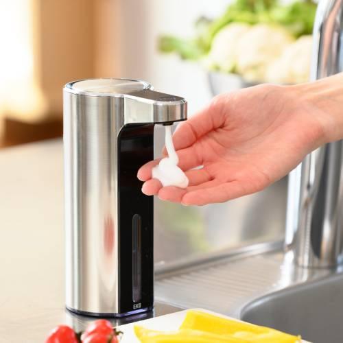 ソープディスペンサー Eko 自動 幅7 奥行12 高さ17 5cm オートディスペンサー ボトルディスペンサー おしゃれ シンプル 泡 液体 石鹸 充電式 1年保証 Ek60f 57 Ek60f Lookit オフィス家具 インテリア 通販 Yahoo ショッピング