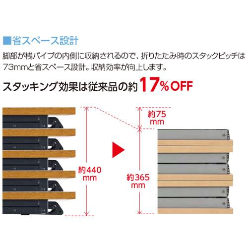 折りたたみテーブル 1800×600mm ワイド脚 棚なし 会議テーブル ミーティングテーブル 作業台 長テーブル 折り畳みテーブル 180×60 【カーム】 COTNK-1860