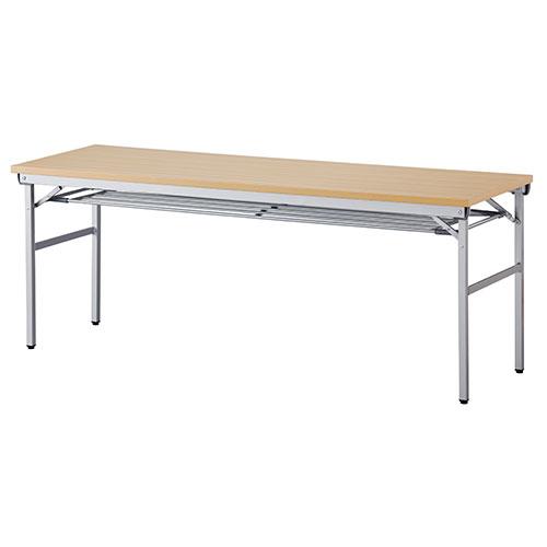 シルバー 折りたたみワイドテーブル 【公式通販】