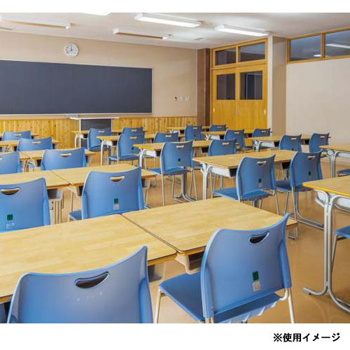 学習椅子 座パット無し 学生椅子 スクールチェア 新JIS5号 カラフル