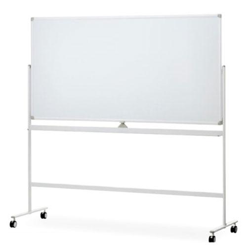 ホワイトボード 脚付き 両面 1270×1830mm マグネット対応  白板 楽天市場】ホワイトボード 脚付き ホーロ 白板 スタンド 両面 回転式
