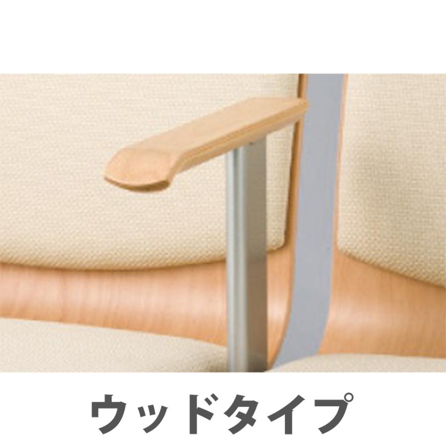 オプション肘 ロビーチェア用 オプション 肘置き 肘 ウッドタイプ ウレタンタイプ LRB-WUA_1