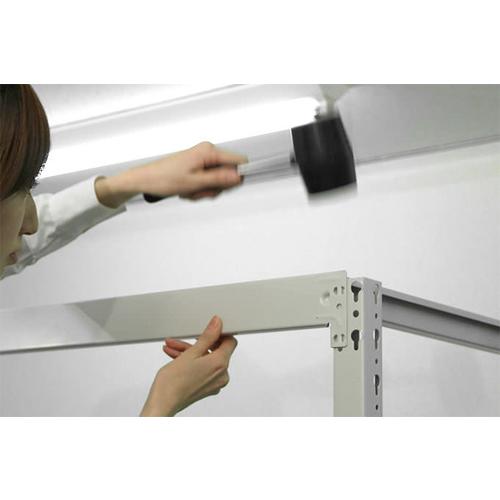 スチールラック 幅150×奥行60×高さ180cm 4段 200kg/段 中軽量ラック 業務用 収納棚 オープンラック スチール棚 スチールシェルフ メタル ラック SO-S433S-W-04_4