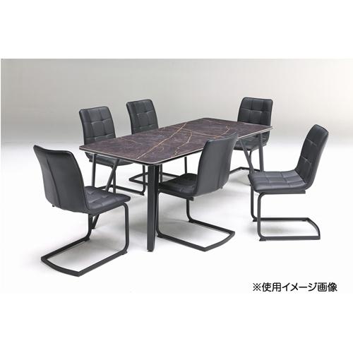 ダイニングテーブル 幅1800×奥行850×高さ720mm 石目調天板テーブル 角 