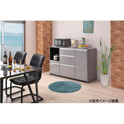 カウンターボード 天面タイルデザイン W1200×D400×H900 無垢材で造るキッチンカウンター カップボード 天板タイル仕上げ