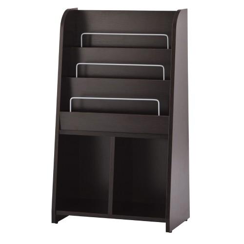 開店記念セール 法人限定 マガジンラック 3段 マガジンスタンド 絵本棚 幅550 奥行290 高さ948mm 新聞ラック パンフレットスタンド 斜め置き 表紙が見える 木製 Rfmr2 H Dprd Jatimprov Go Id