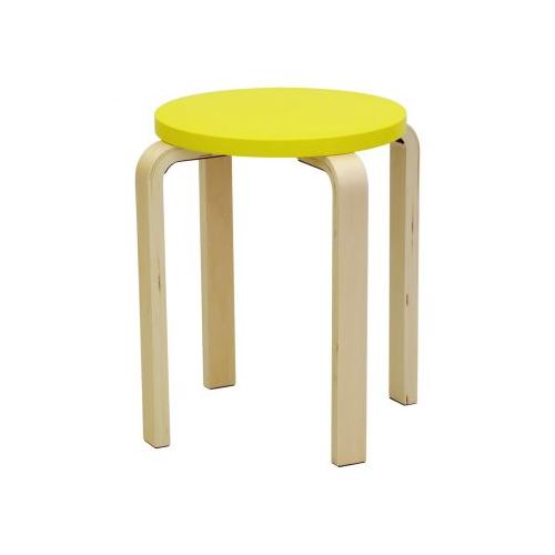 スクエア椅子座面高40cm　丸椅子座面高44cm　3脚セット イーサプライ（e-supply） スツール 丸椅子 4脚セット 座面クッション