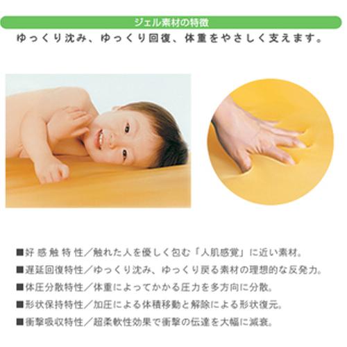 高田ベッド製作所 胸当て枕 ジェル バストマット 送料無料