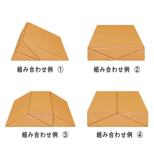 体位変換クッション 3点セット 抗菌 防汚 枕 三角クッション リハビリ 訓練用 マクラ 体位変換マット マッサージ 医療施設 施術 腰枕 足マクラ 足枕 TB-77C-38の画像