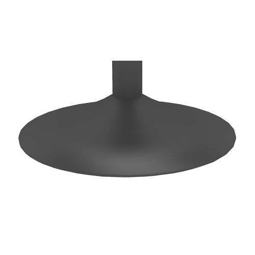 カフェテーブル 幅75×奥行75×高さ72cm スチール脚 ブラック ダイニングテーブル コーヒーテーブル 丸テーブル ティーテーブル 750mm 丸型 角型 正方形 CTRR-75_10