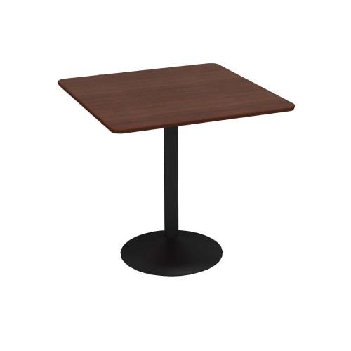 カフェテーブル 幅75×奥行75×高さ72cm スチール脚 ブラック ダイニングテーブル コーヒーテーブル 丸テーブル ティーテーブル 750mm 丸型 角型 正方形 CTRR-75_3