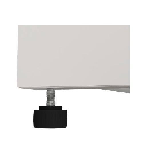 法人限定  ハイカウンター 幅800×奥行450×高さ1000mm スチール 受付カウンター 受付台 カウンター 目隠し カウンターテーブル 店舗 待合室 業務用 HCS-0845の画像