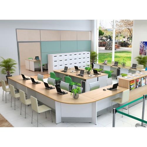 法人限定 ローカウンター 幅1200×奥行700×高さ720mm スチール 受付