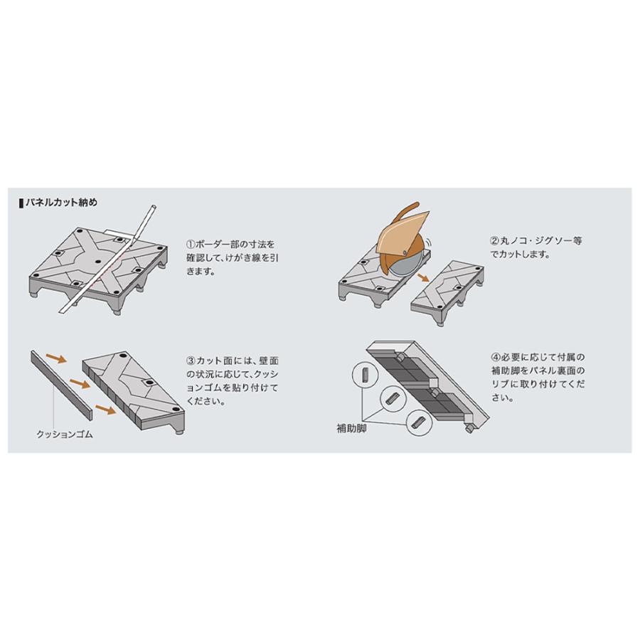 スミノエ OAフロア 幅25×奥行25×高さ5cm 16枚セット フリーアクセス