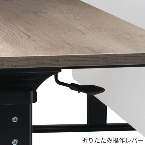 法人限定  会議用テーブル 幅1800×奥行900×高さ700mm 作業台 ミーティングテーブル スタッキングテーブル ワークテーブル オフィス 会社 抗菌 FT-B1890の画像