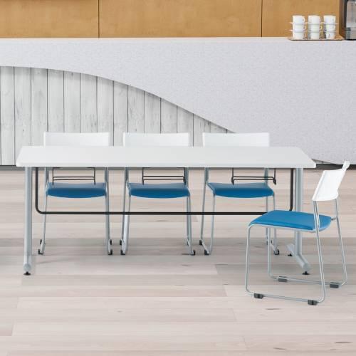 法人限定 テーブル チェア セット 6人用 会議テーブル ミーティングチェア 7点セット 会議セット ミーティングテーブル 椅子掛け 食堂テーブル Gy 1875s Agy 1875s Lookit オフィス家具 インテリア 通販 Yahoo ショッピング